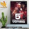 Jordan Travis 5th Heisman Trophy Voting Poster Canvas