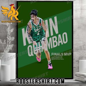 Kevin Quiambao Finals MVP UAAP Season 86 Mens Basketball Poster Canvas