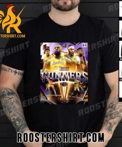 LAKERS WIN THE FIRST EVER NBA IN-SEASON TOURNAMENT CHAMPIONSHIP T-SHIRT