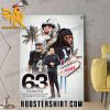 Las Vegas Raiders 63 Points Most In A Single Game In Raiders History Poster Canvas