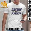 Limited Edition Baltimore Ravens 2023 NFL Playoffs Iconic Unisex T-Shirt