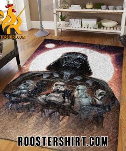 Limited Edition Darth Vader And Troopers Star Wars Rug Living Room