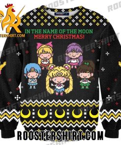 Limited Edition In The Name Of The Moon Merry Christmas Ugly Sweater