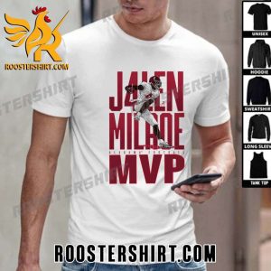 Limited Edition Jalen Milroe MVP 2023 Alabama Crimson Tide SEC Championship T-Shirt
