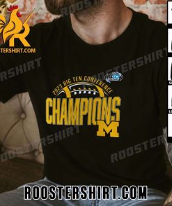 Limited Edition Michigan Wolverines 2023 Big Ten Football Conference Champions Unisex T-Shirt