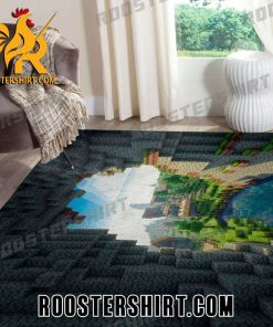 Limited Edition Minecraft City Rug Carpet