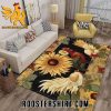 Luxury Sunflower Rug Carpet For Living Room