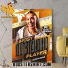Madisen Skinner Most Outstanding Player 2023 NCAA Divonsion I Womens Volleyball Championship Poster Canvas