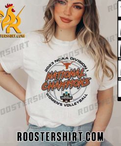New Design Texas Longhorns 2023 NCAA Women’s Volleyball National Champions Locker Room T-Shirt Gift For True Fans