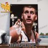 Nikola Jokic And Jamal Murray Best Player Denver Nuggets Poster Canvas