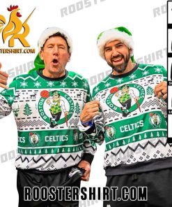 Official Boston Celtics Ugly Christmas Sweater Gift For True Fans