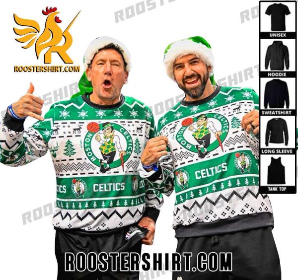 Official Boston Celtics Ugly Christmas Sweater Gift For True Fans