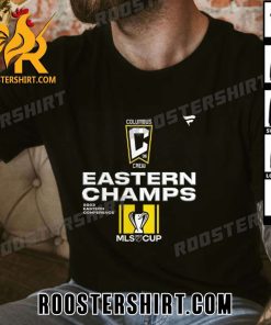 Official Columbus Crew 2023 MLS Eastern Conference Champions T-Shirt Gift For True Fans