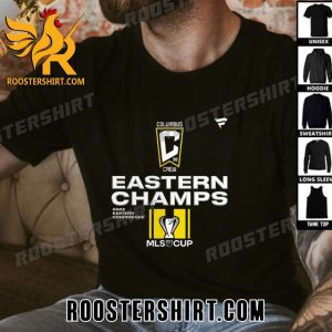 Official Columbus Crew 2023 MLS Eastern Conference Champions T-Shirt Gift For True Fans