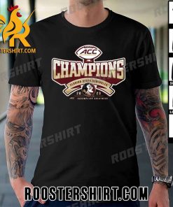 Official Florida State Seminoles Champions 2023 ACC Football Conference Champions Locker Room T-Shirt