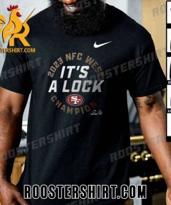 Official Nike X San Francisco 49ers 2023 NFC West Division Champions Locker Room T-Shirt