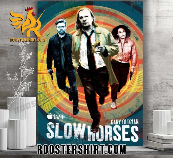 Official Slow Horses Moive Poster Canvas