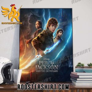 PERCY JACKSON AND THE OLYMPIANS POSTER CANVAS WITH NEW DESIGN