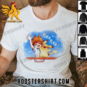 Pikachu And Ash Pokémon Concierge T-Shirt