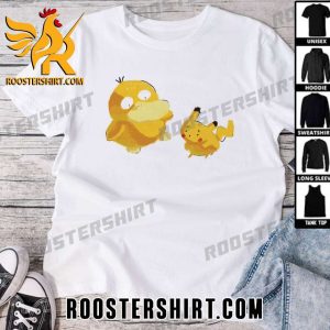 Pokémon Concierge Psyduck And Pikachu T-Shirt