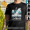 Premium 2023 Easypost Hawai’i Bowl Champions Coastal Carolina Chanticleers 24-14 Unisex T-Shirt