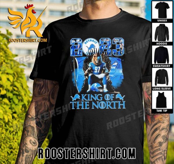 Premium 2023 King Of The North Detroit Lions Champions Unisex T-Shirt