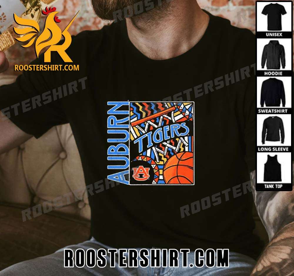 Premium Auburn Tigers Basketball 2023 Retro Unisex T-Shirt
