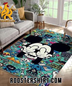 Premium Disney Mickey Mouse Rug Home Decor