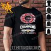 Premium Georgia Bulldogs Logo Players Name Orange Bowl Champions 2023 Let’s Go Dawgs Unisex T-Shirt
