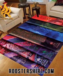 Premium Harry Potter Whole Seven Novels Wizarding World Carpet Rug