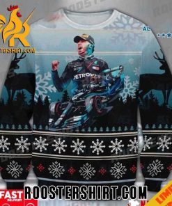 Premium Lewis Hamilton F1 Racing Ugly Christmas Sweater Gift For F1 Fans