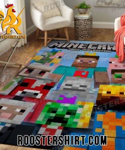 Premium Minecraft Xbox One Edition Rug For Living Room