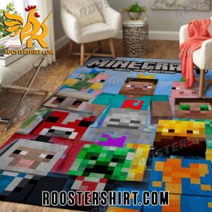 Premium Minecraft Xbox One Edition Rug For Living Room