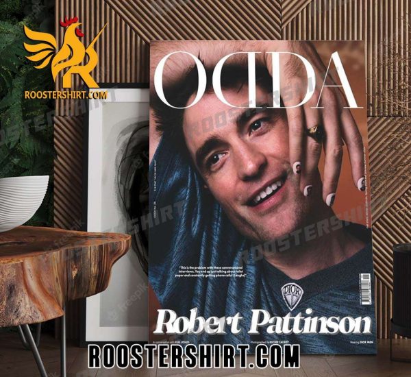 Premium Robert Pattinson for ODDA Magazine Poster Canvas
