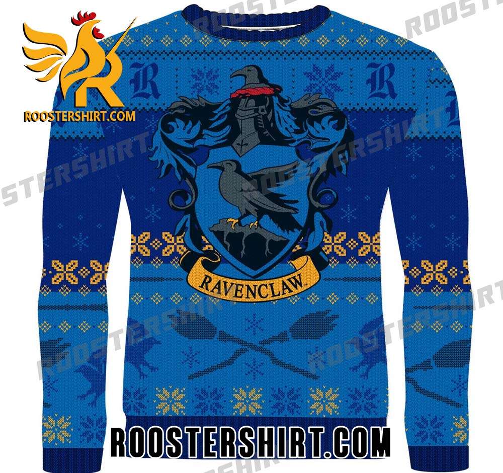 Premium Rockin' Ravenclaw Harry Potter Ugly Christmas Sweater