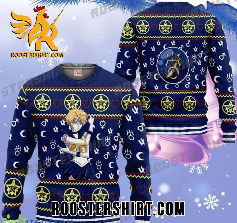 Premium Sailor Moon Sailor Uranus Ugly Christmas Sweaters Style Gift For Men And Women