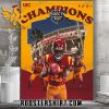Quality Congrats To USC Trojans Is The 2023 DirectTV Holiday Bowl Champions NCAA College Football Poster Canvas
