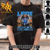 Quality Detroit Lions Aidan Hutchinson King Of The North Signature Unisex T-Shirt