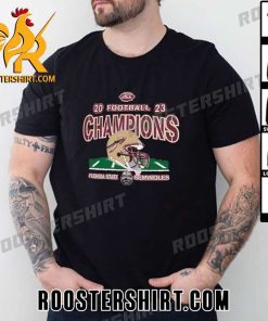 Quality Florida State Seminoles Original Retro Brand 2023 ACC Football Conference Champions Unisex T-Shirt