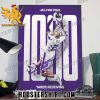 Quality Jalynn Polk From Washington Huskies Archives 1000 Yards Receiving Poster Canvas