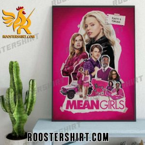 Quality Mean Girls 2024 Plastic Is Forever Musical Movie Poster Canvas