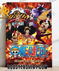 Quality One Piece Season 14 Voyage 13 Poster Canvas