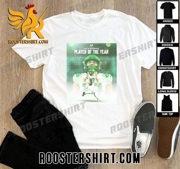 Quality Oregon Quarterback Bo Nix Named PAC-12 Offensive Player Of The Year Unisex T-Shirt