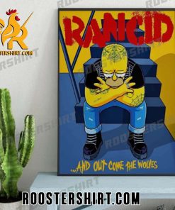 Quality Rancid And Out Come The Wolves Simpsons Version Poster Canvas