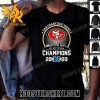 Quality San Francisco 49ers Skyline 2023 NFC West Division Champions Classic T-Shirt