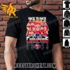 Quality San Francisco 49ers Team Back To Back NFC West Division Champions Signatures Classic T-Shirt