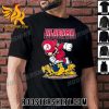 Quality Super Mario Alabama Crimson Tide Stomp On Michigan Wolverines Unisex T-Shirt