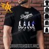 Quality The Dodgers Abbey Road Mookie Betts Clayton Kershaw Freddie Freeman And Dave Roberts Signature Classic T-Shirt