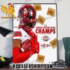 Quality Western Kentucky Hilltoppers Football Are The 2023 Famous Toastery Bowl Champions Poster Canvas