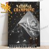 Reiver Football Back To Back National Champions 2023 Poster Canvas